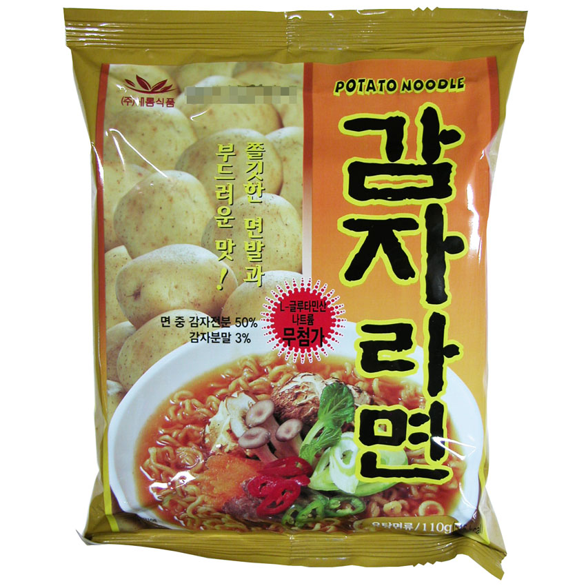 새롬식품 새롬 감자 라면 110g