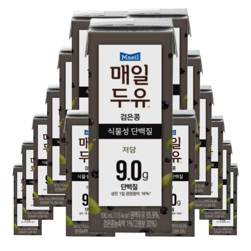 [오늘출발] 매일두유 검은콩 190ml 48개