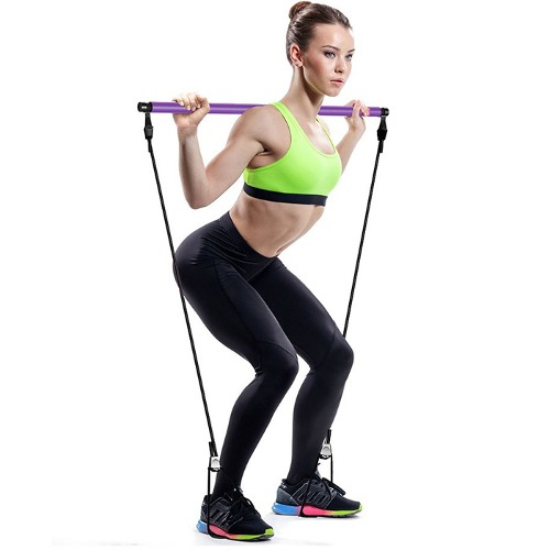 바디라인 짐스틱 운동기구 필라테스봉 요가 헬스 다이어트 근력운동 헬스봉 튜빙 스트레칭