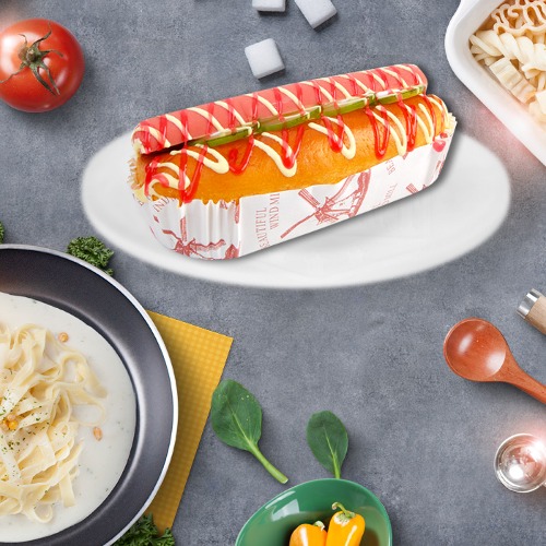 소세지빵 3D장식 모형 페이크푸드 소품 메뉴판자석 프라모델 입체 장식 어린이날 행사 단체