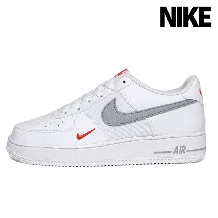 Nike Air Force 1 Low White/Red/Grey FD9772-100