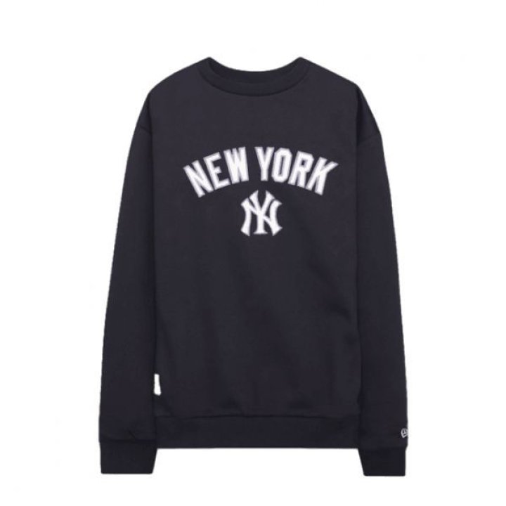 Sweatshirt New Era MLB Heritage Patch Oversized Crew Neck Sweatshirt New  York Yankees