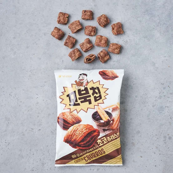 오리온 꼬북칩 초코츄러스맛 80G