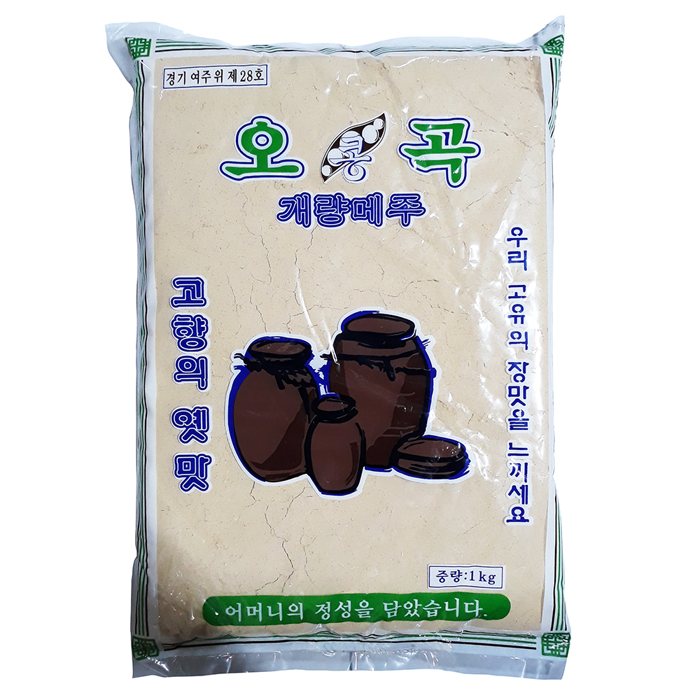 오곡식품 오곡 개량 메주 메주가루 1Kg