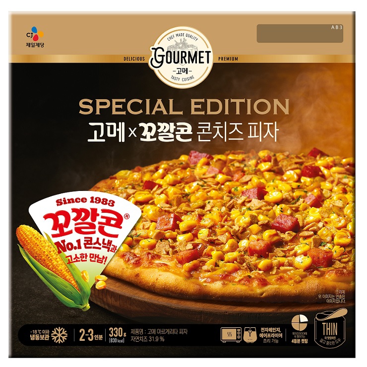 [CJ제일제당]CJ 고메 꼬깔콘 콘치즈 피자 (380G) : 롯데마트