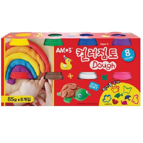 아모스 NEW 칼라점토 85G*8색