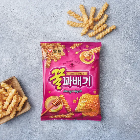 농심 꿀꽈배기 90G