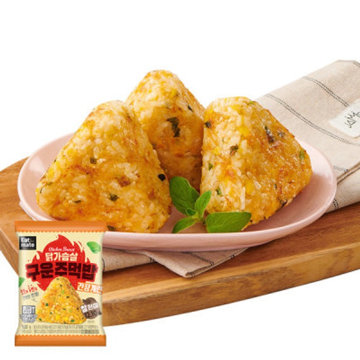 랭킹닭컴 닭가슴살 찰현미 구운주먹밥 간장계란 11팩(1.1kg) : 롯데ON 랭킹닭컴 닭가슴살 찰현미 구운주먹밥 간장계란 11팩(1.1Kg) : 롯데On