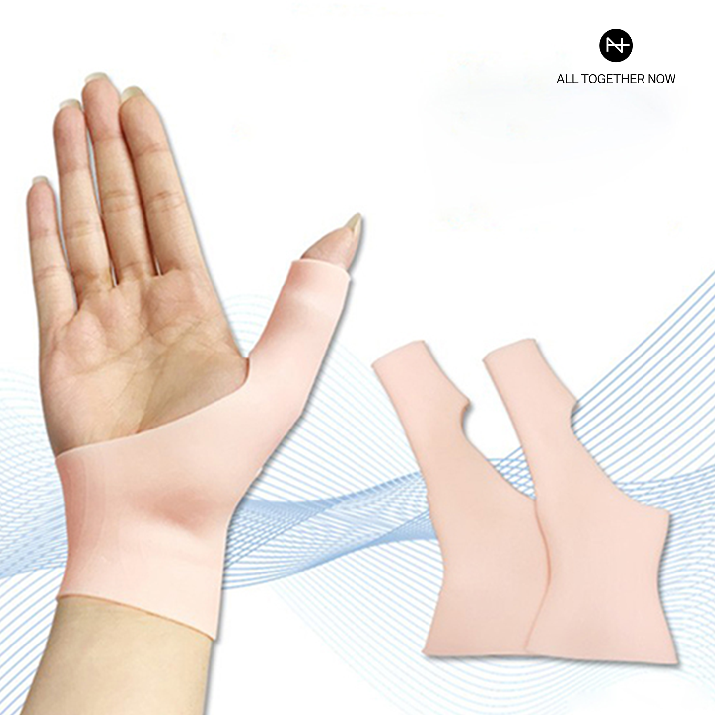 올투게더나우 실리콘 손목 팔목 보호대 아대 밴드