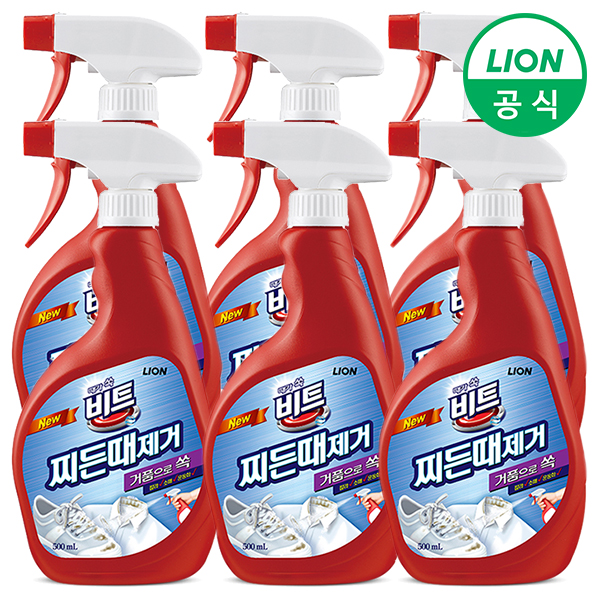비트 [On] 비트 찌든때제거 500ml x 6개