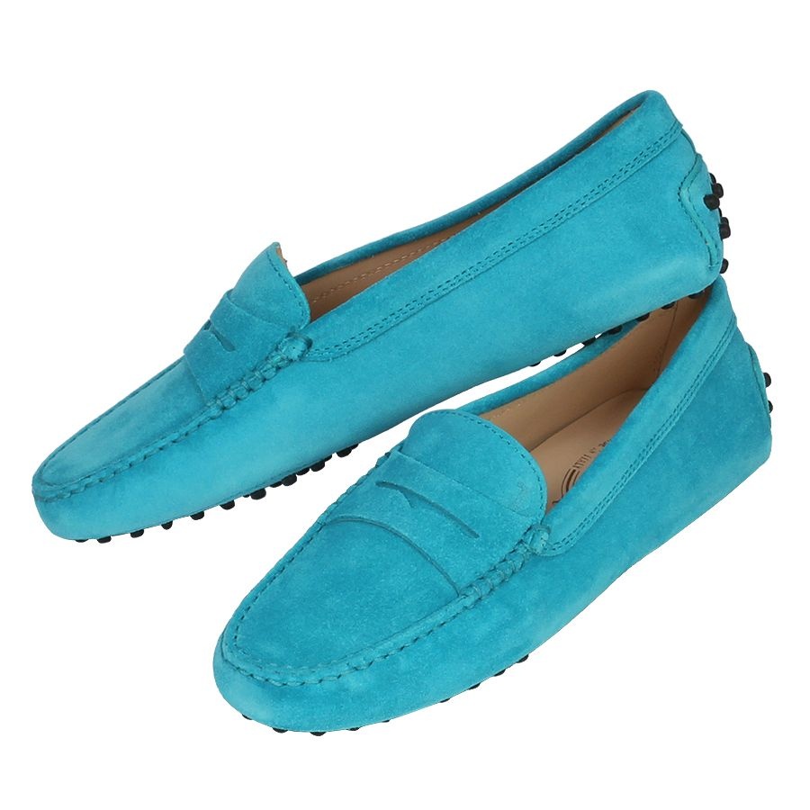 토즈 여성 고미노 스웨이드 드라이빙 슈즈 XXW00G00010RE0 T223 LIGHT BLUE [TDS445]