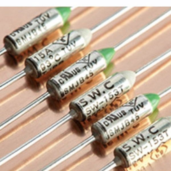 SW-153T  93도 250V10A 온도휴즈 Thermal 전기장판 전열기 온도센서
