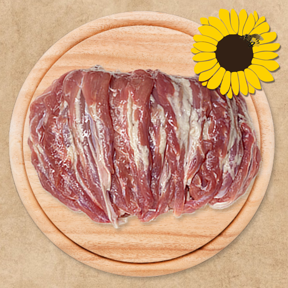 건강바라기 국내산 냉동 오리목살 로스 오리목살 1kg
