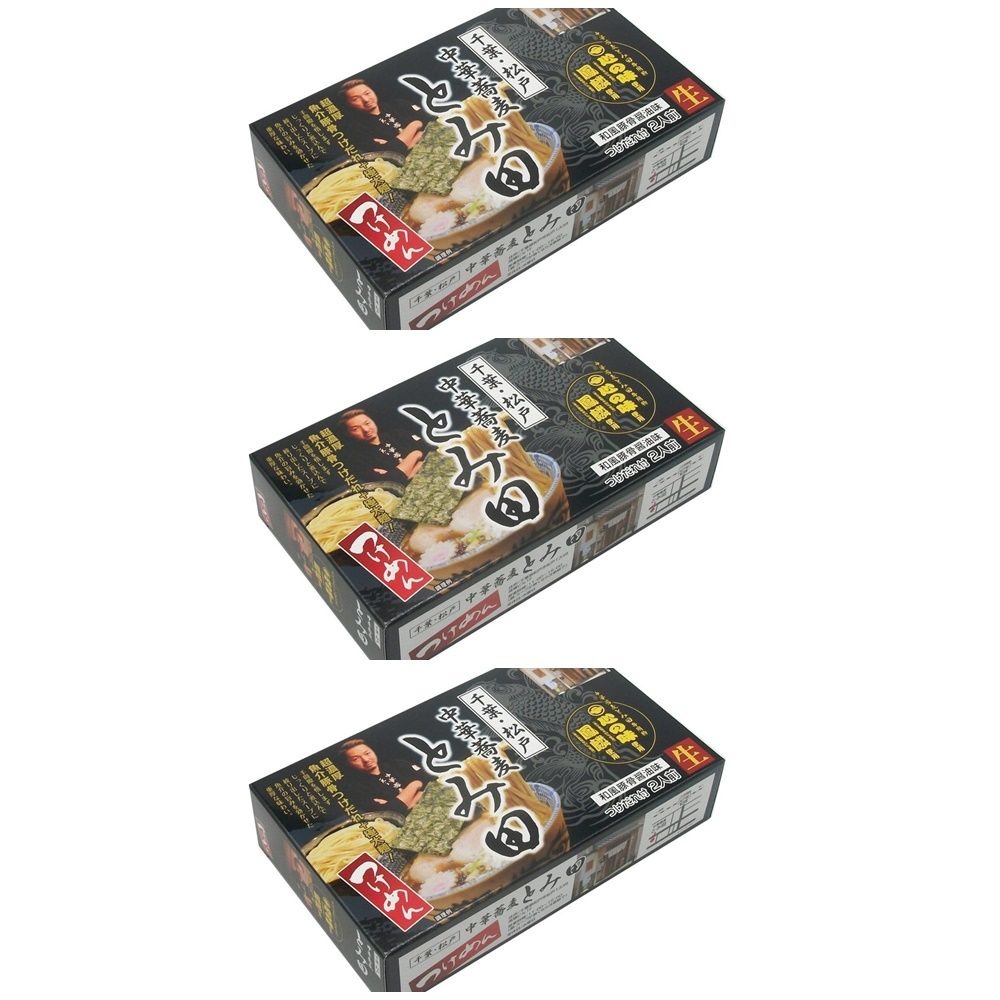 [해외] Tomida Tsukemen Ramen 일본 토미다 츠케멘 찍어먹는 라면 돈코츠쇼유맛 2인분 3팩