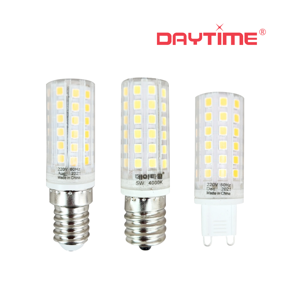 LED 미니콘램프 5W / E14, E17, G9