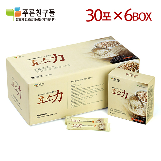 푸른친구들 대용량 효소력(力) (3gx180포)