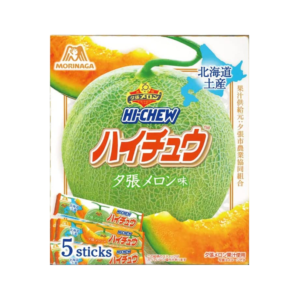 하이츄 유바리 멜론맛 12개입 5스틱 1팩