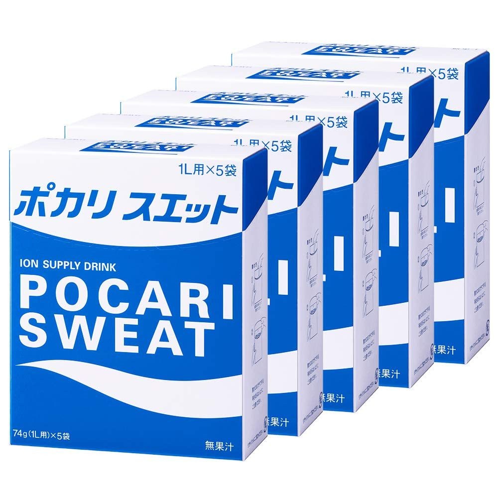 [해외] Otsuka Ion Supply Pocari Sweat 일본 포카리 스웨트 이온 음료 분말 74g(1L용) 25포