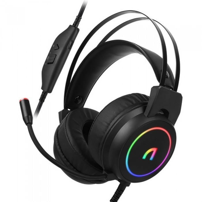 [오늘출발] 앱코 ABKO N500 가상 7.1 ENC 초경량 RGB 게이밍 헤드셋