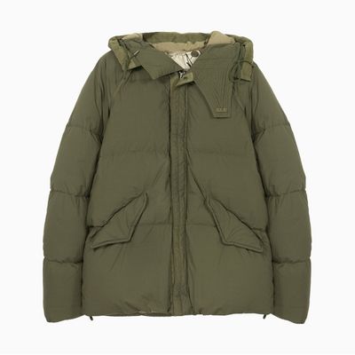 Ten C ニット TEN C ブラウン フード付きジップアップニット 50サイズ