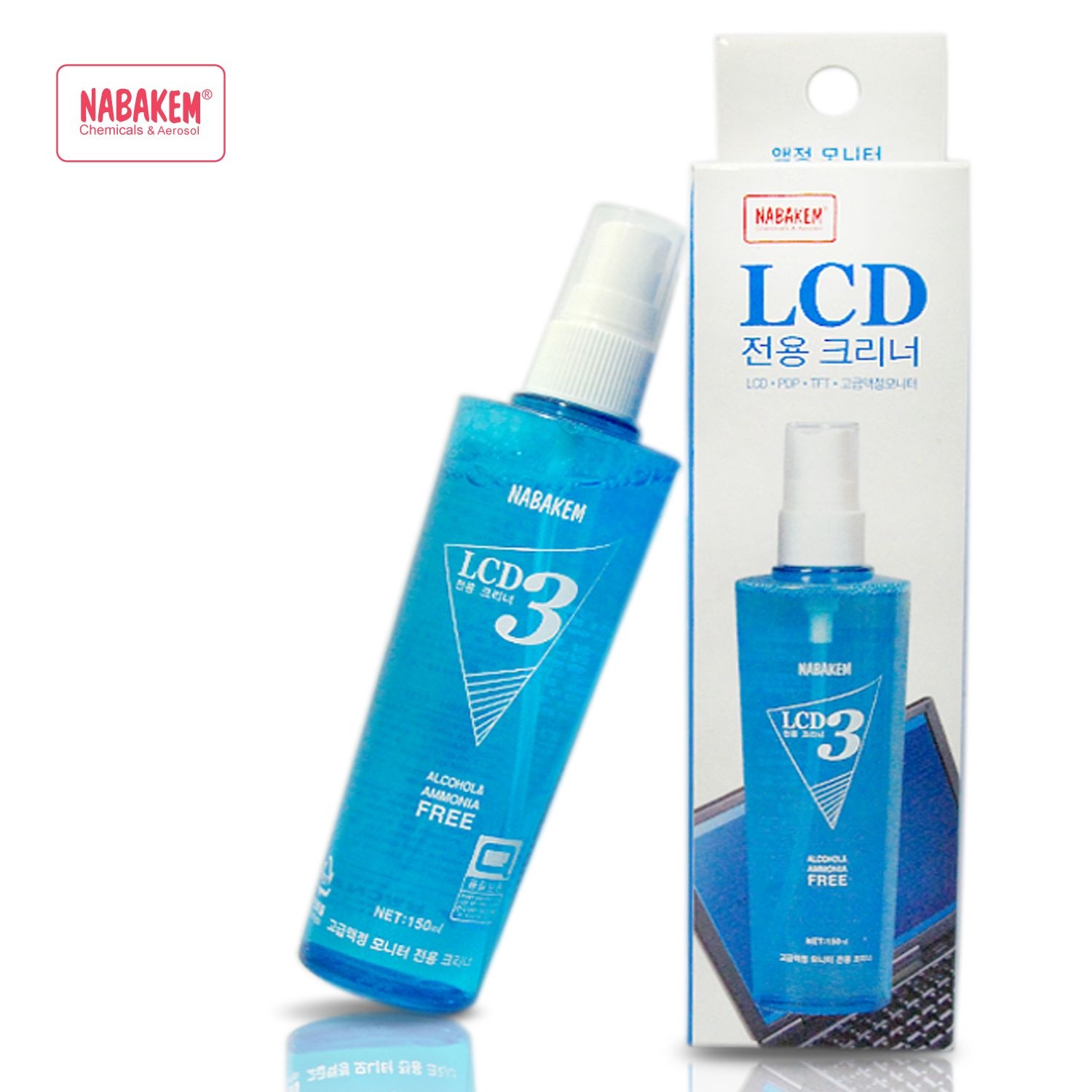 [오늘출발] 액정 클리너 컴퓨터청소 먼지제거제 PC 만능 크리너 TV 모니터 세정제