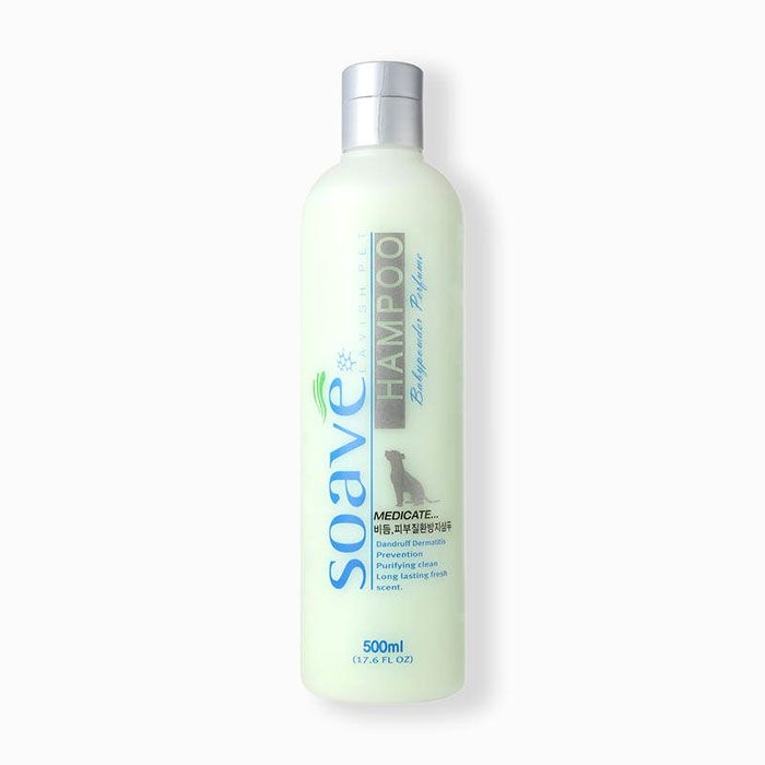 쏘아베 비듬 피부질환 약용 샴푸 500ml 반려동물용