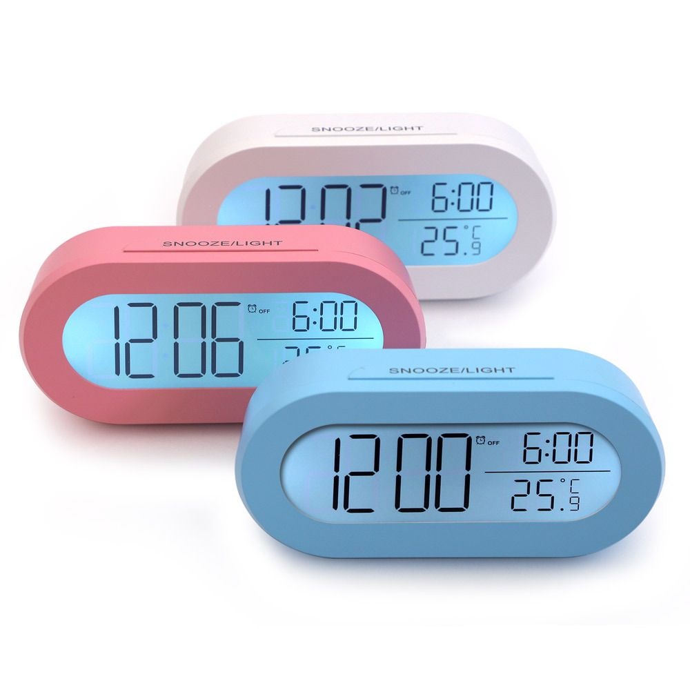 아이방 협탁 야광 무선 미니 디지털 LED 알람 탁상시계 무소음 개업 학교선물