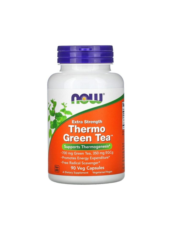 Thermo Green Tea 700mg 90 capsules - extra strength green tea promotes  energy expenditure