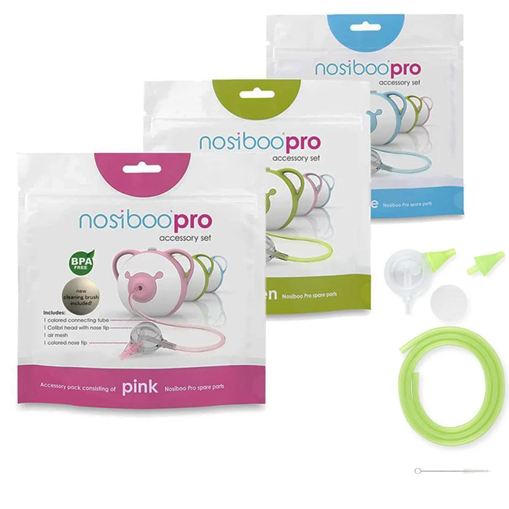 [해외] 노시부 프로 석션 악세사리 호스 세트 3종택1 Nosiboo Pro Accessory Set