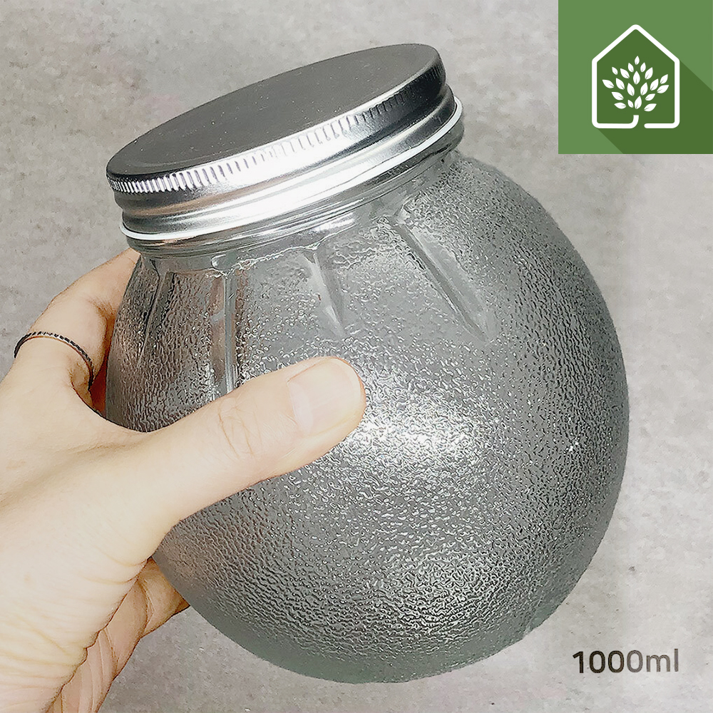유리병 레몬유리병1000ml bottle 예쁜유리병 잼병 젬병