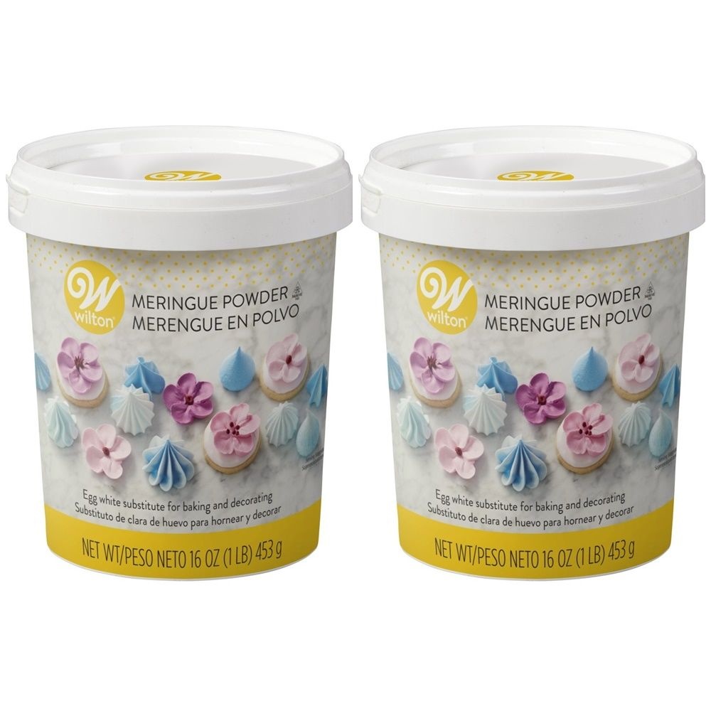 [해외] Wilton Meringue Powder 미국 윌튼 머랭 쿠키 파우더 분말 453g 2팩