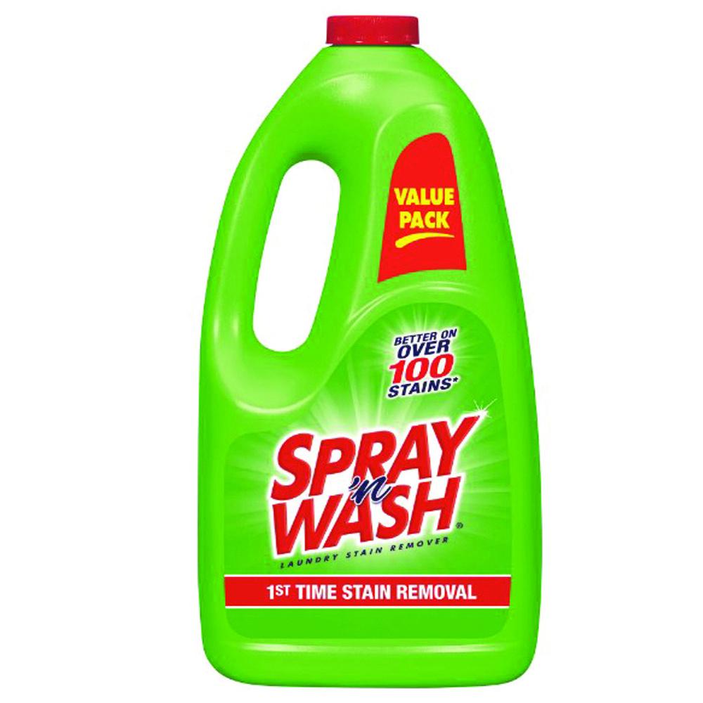 스프레이 앤 워시 만능 얼룩 제거제 리필용 대용량 60Oz (1.8L) Spray n Wash Pre-Treat Laundry Stain Remover