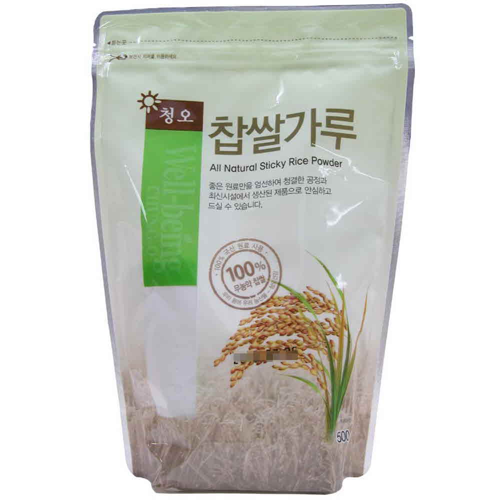 청오건강 청오 무농약 찹쌀가루 500g