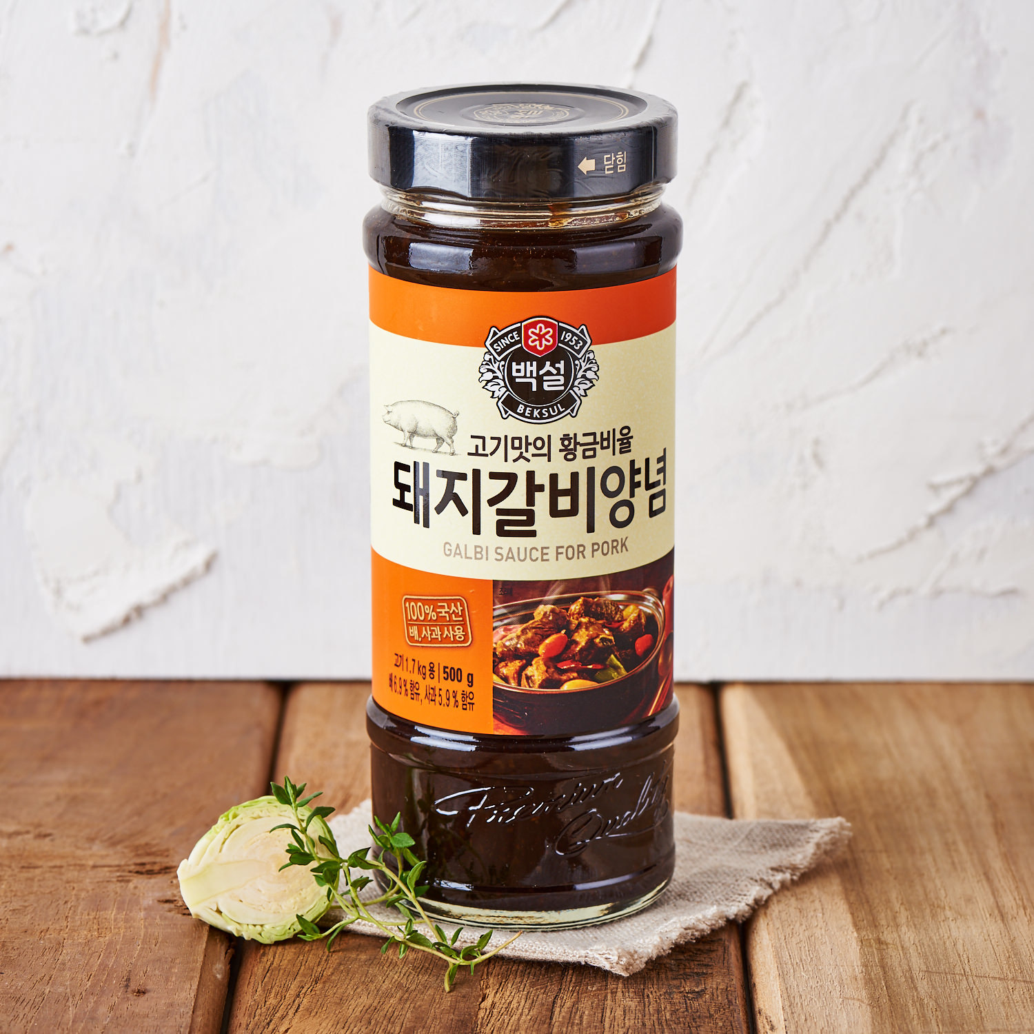 백설 돼지갈비양념 500G : 롯데슈퍼 Lotte Fresh & Deli