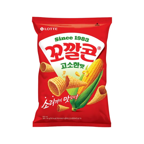 꼬깔콘 고소한맛 134g X8개