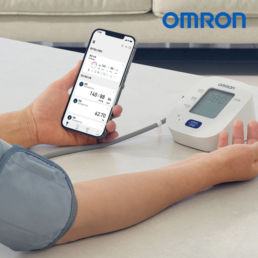 오므론 HEM-7121 가정용 자동 전자 혈압 측정기 10