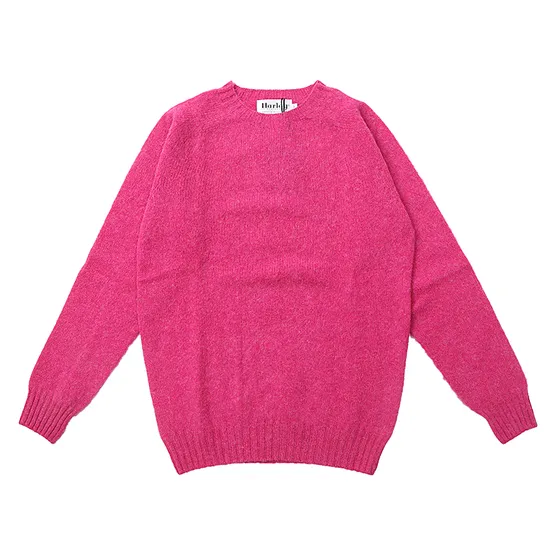 [할리오브스코틀랜드]HARLEY OF SCOTLAND SHAGGY DOG CREW NECK CARNATION DCHSK6KT001-LRD