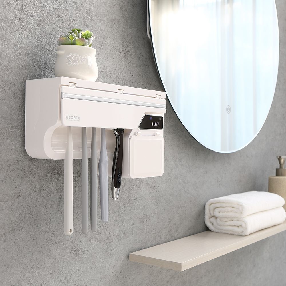 유토렉스 [롯데온특가] 유토렉스 본투비 빌트인 무선 칫솔살균기 UTL-101CH