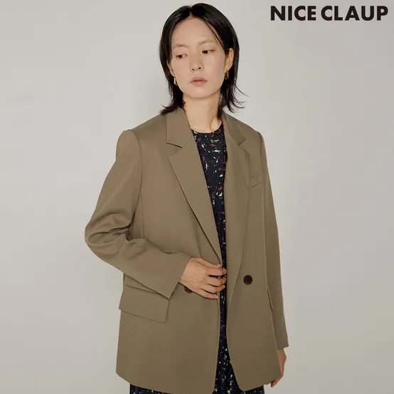  백 슬릿 오버핏 자켓 N203YWJ891