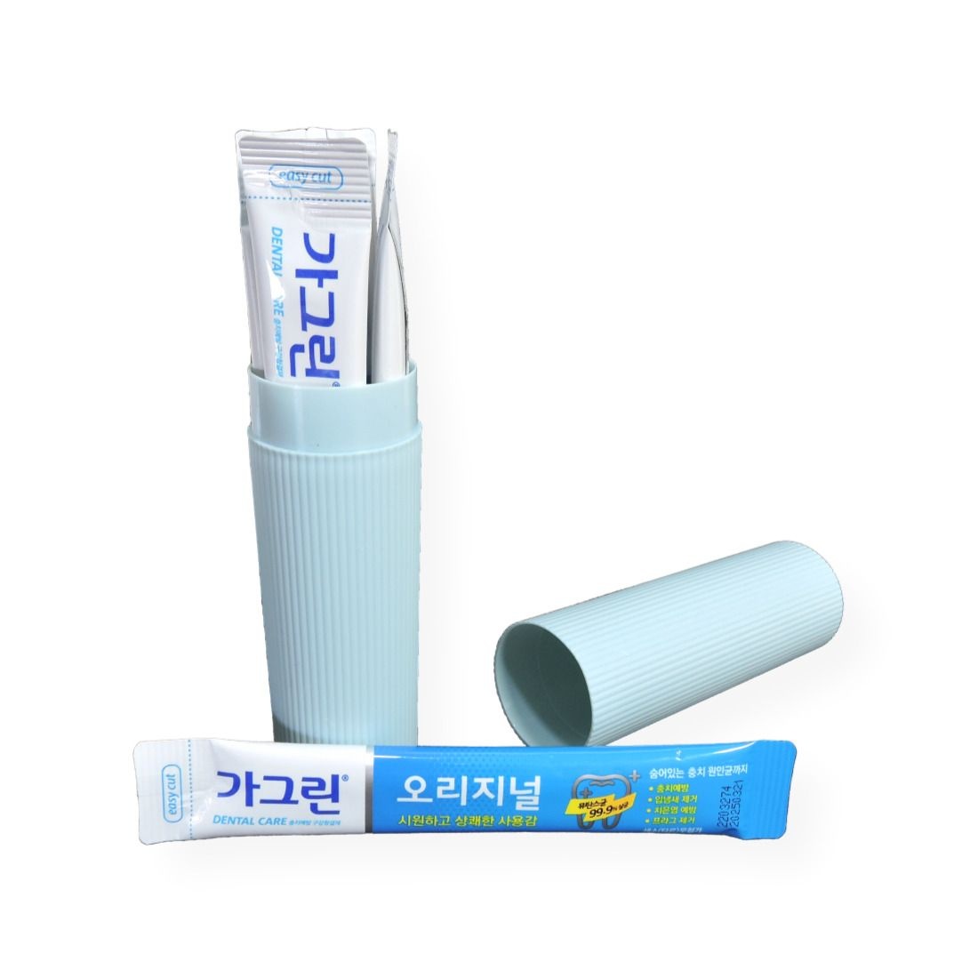 가그린 오리지널 스틱 일회용 구강 청결제 휴대용 가글 10ml 블루 케이스 100개