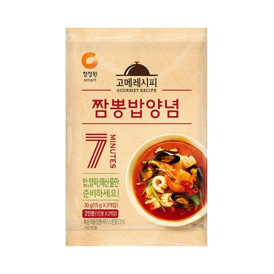 [오늘출발] 청정원 고메레시피 짬뽕밥 양념 30g