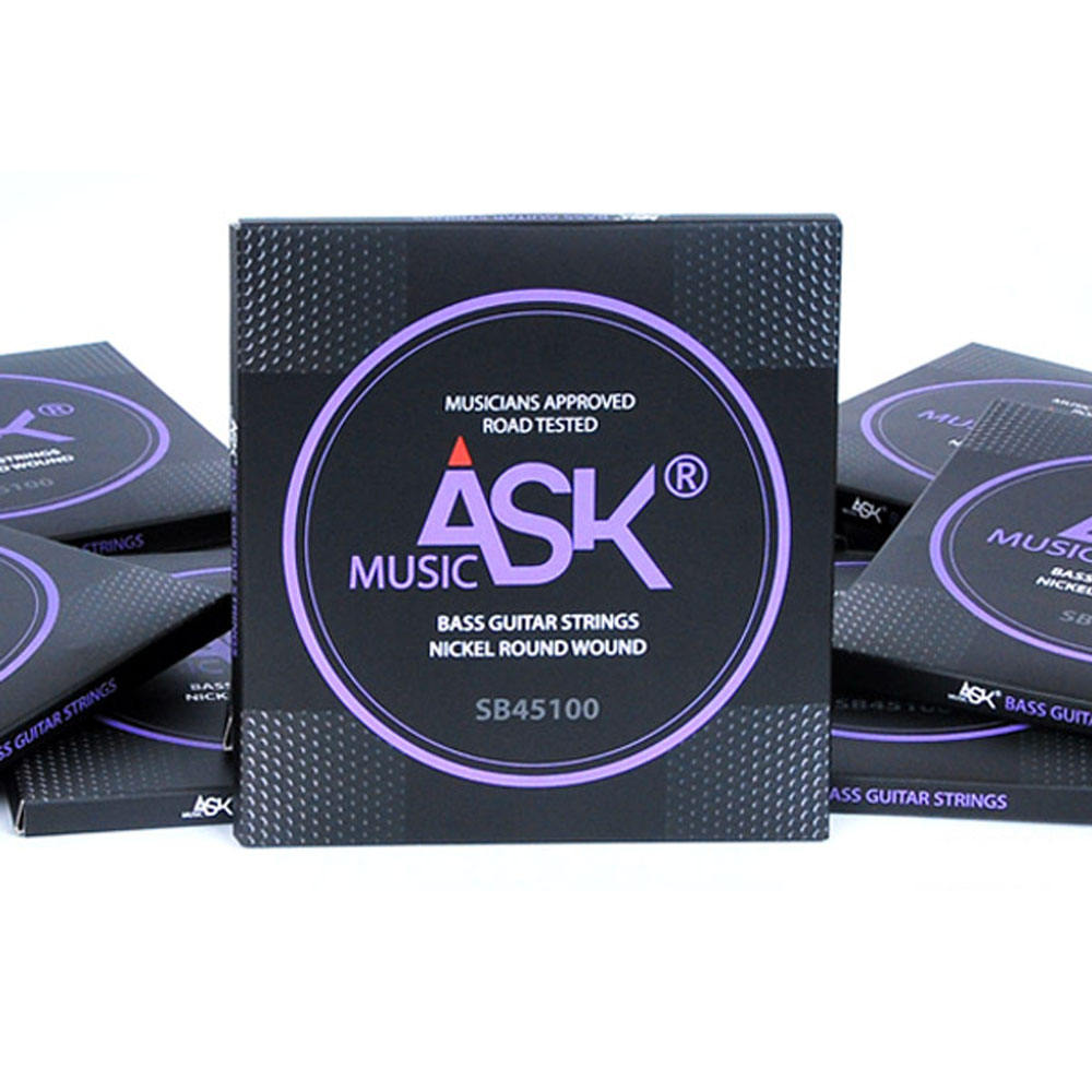 ASK SB45100 NICKEL 베이스기타줄 4현 스트링 045-100