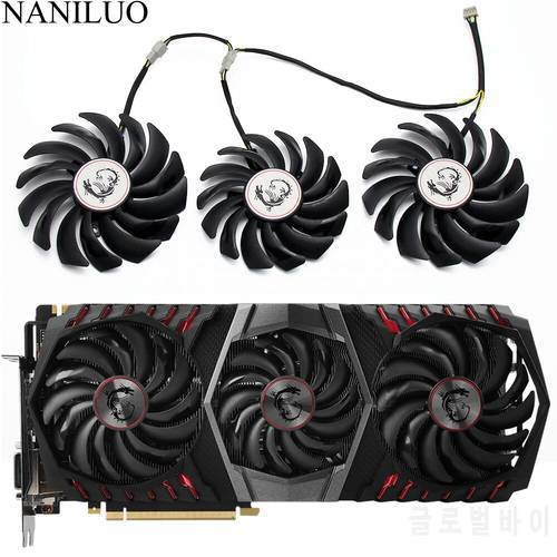 New Graphics Card Cooling Fan for MSI R9-270/280/209X R7-260X GTX 760 770 PLD10010S12HH 95mm 4Pin 