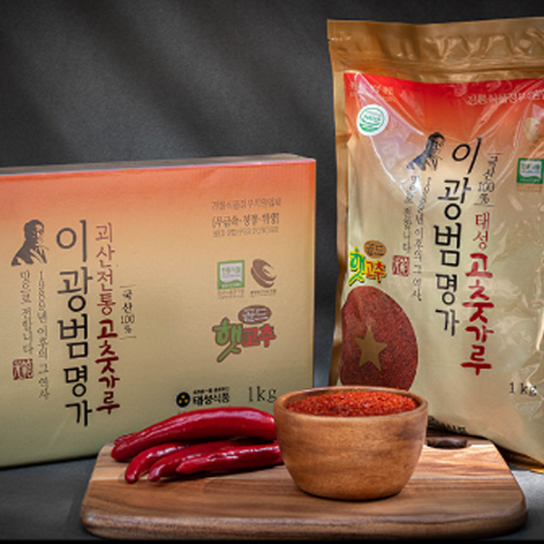 [영농조합법인][이광범명가]골드 괴산 청결 고춧가루 1kg