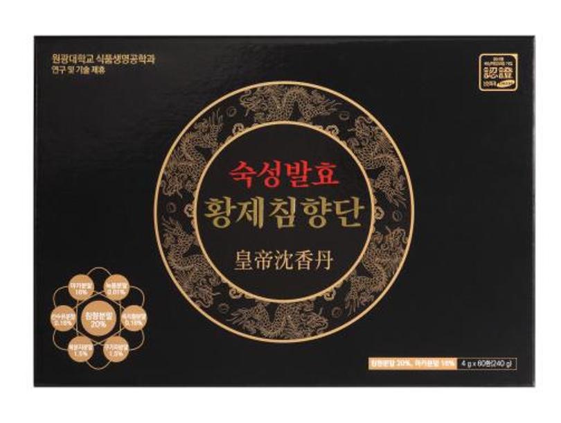 명품침향 37%고함량 침향+마카 발효숙성 황제침향단 60환+3환