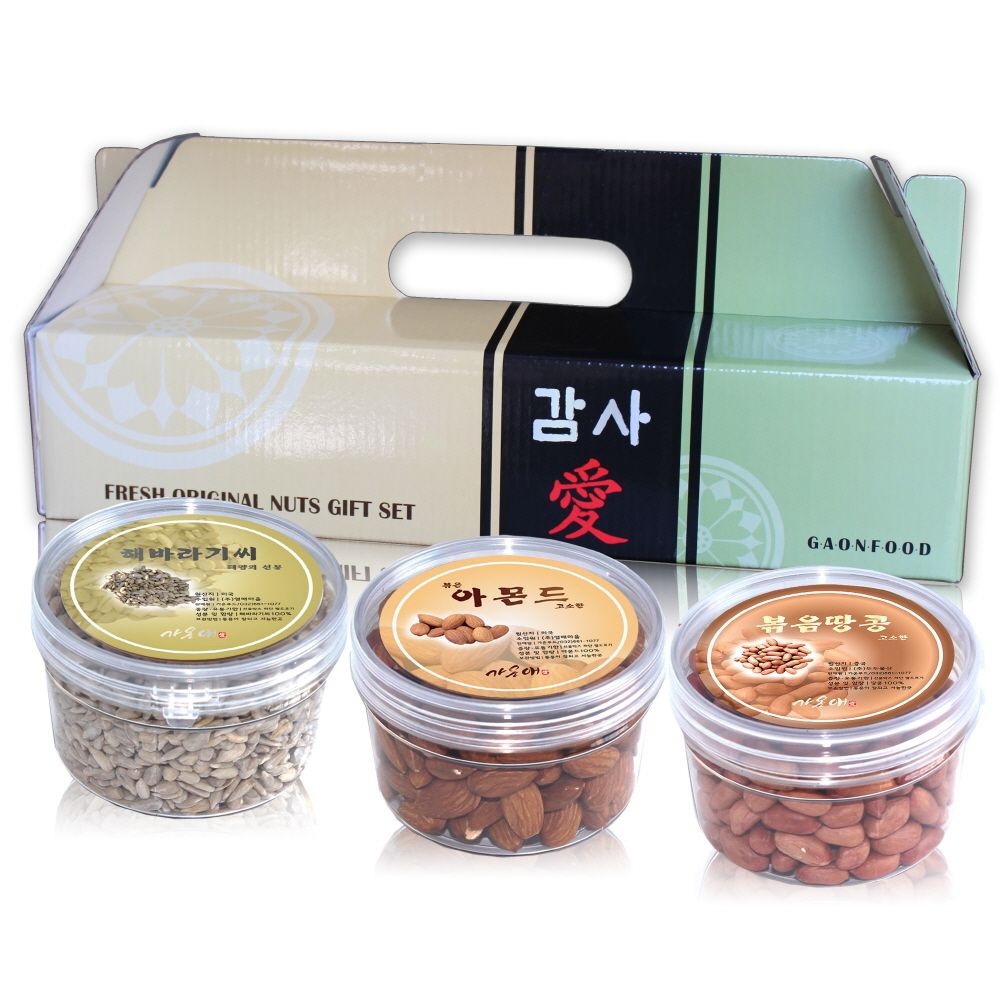 가온애 감사애 견과세트 기획1호/견과선물세트/답례품/사은품