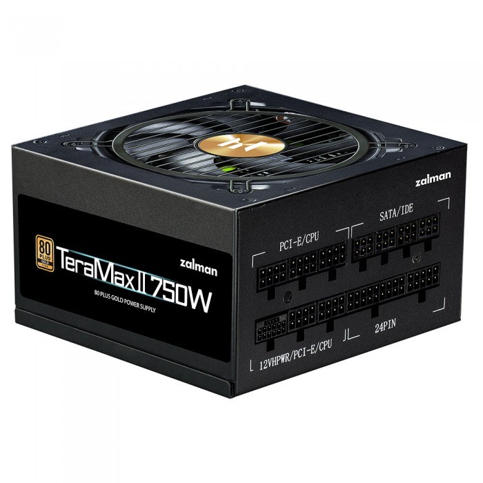 잘만 TeraMax II 750W 80PLUS Gold 풀모듈러 블랙 ATX 3.0 (PCIE5)
