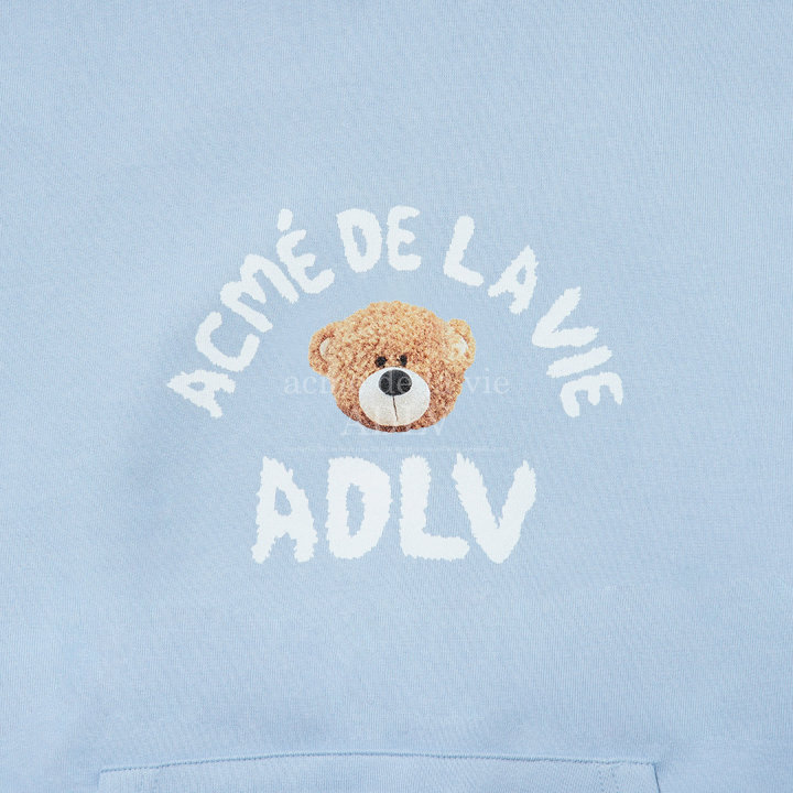 acmé de la vie] TEDDY BEAR (BEAR DOLL) HOODIE BLACK - 아크메드라비