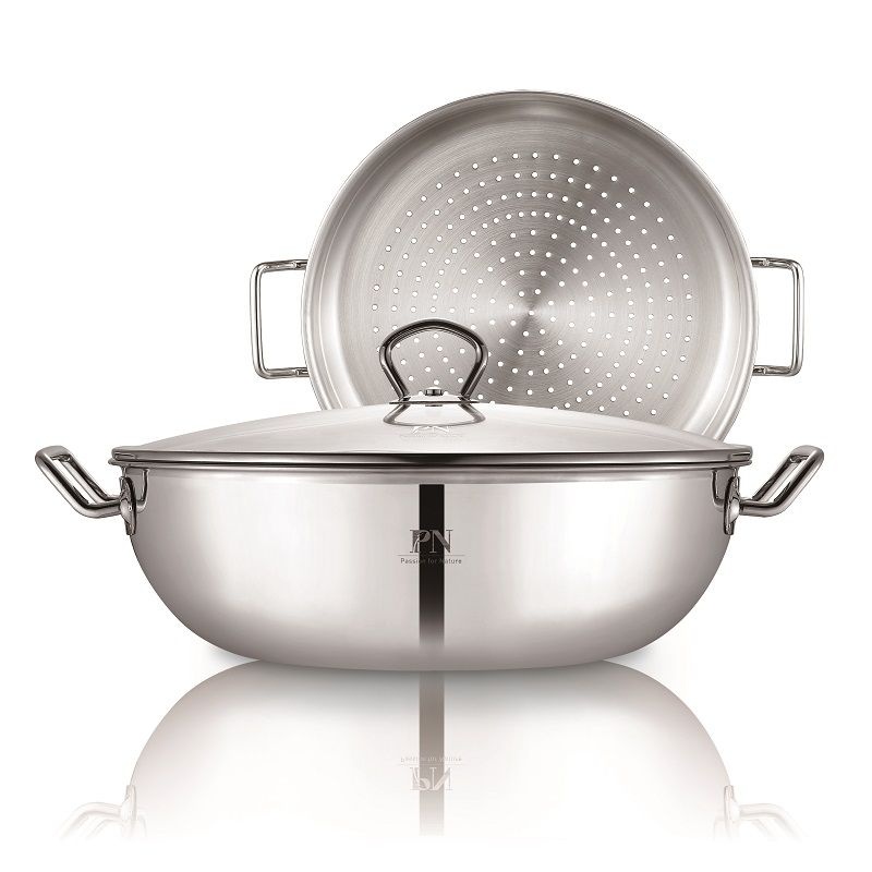 [롯데백화점] PN풍년 샤르텐클래식찜기세트28cm
