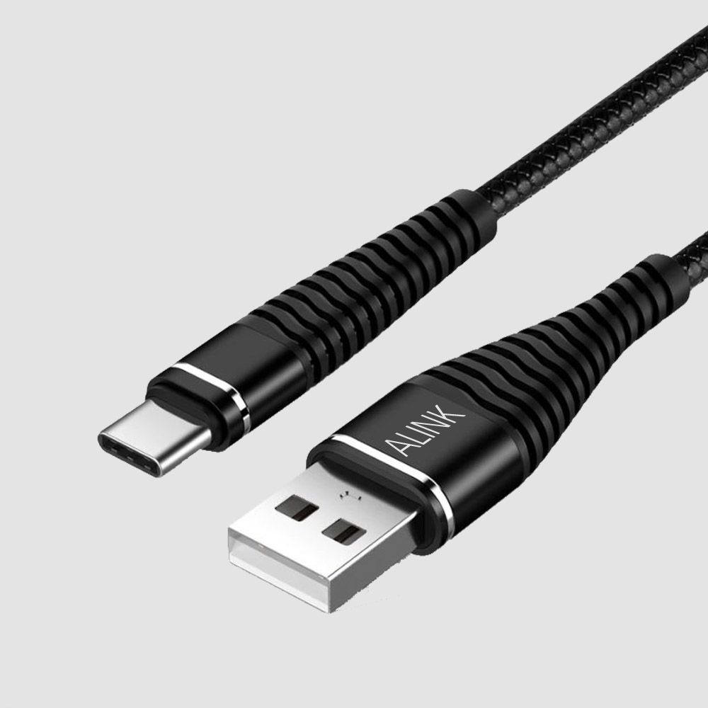 에이링크 C타입 고속충전 케이블 스프링 SPR-C-1